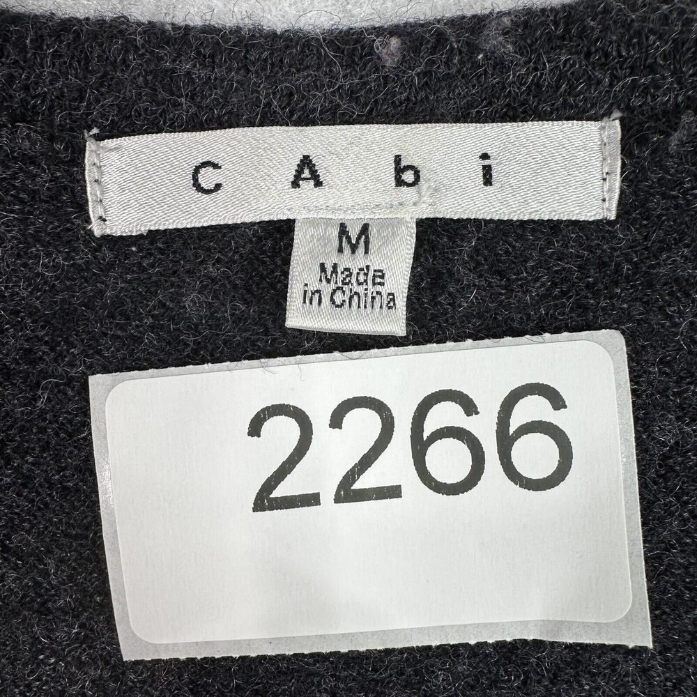 Cabi Wool Jacket Medium Gray Double Breasted Clas… - image 6